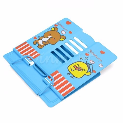 Giá kẹp sách, đỡ sách, đọc sách chống cận thị cho bé inox - in hình đáng yêu Cute , Kệ để sách Đọc sách Chống Đau lưng