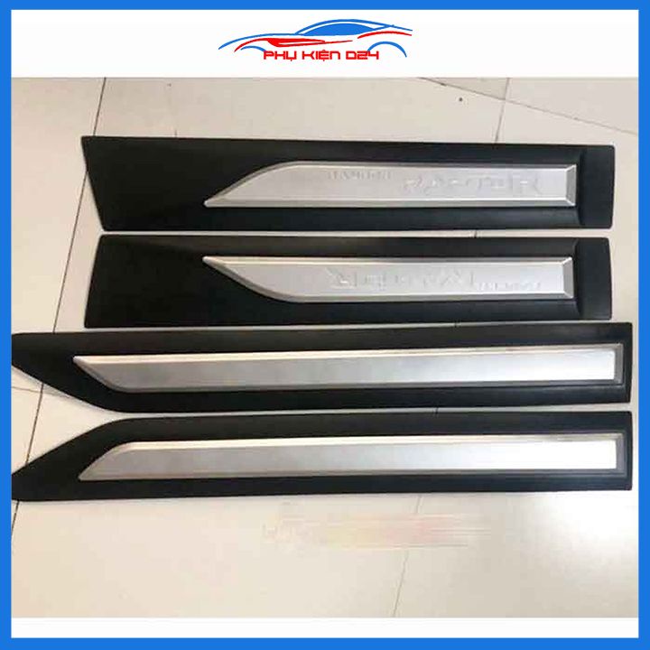 Bộ ốp nẹp sườn Ranger 2016-2017-2018-2019-2020-2021-2022 bản to trang trí làm đẹp xe