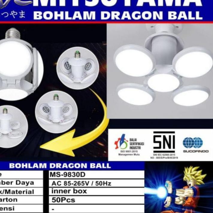 Ro3✰ Bóng đèn Led 40W hình Dragon Ball