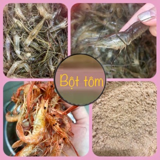 Bột tôm, bột cua cho bé ăn dặm
