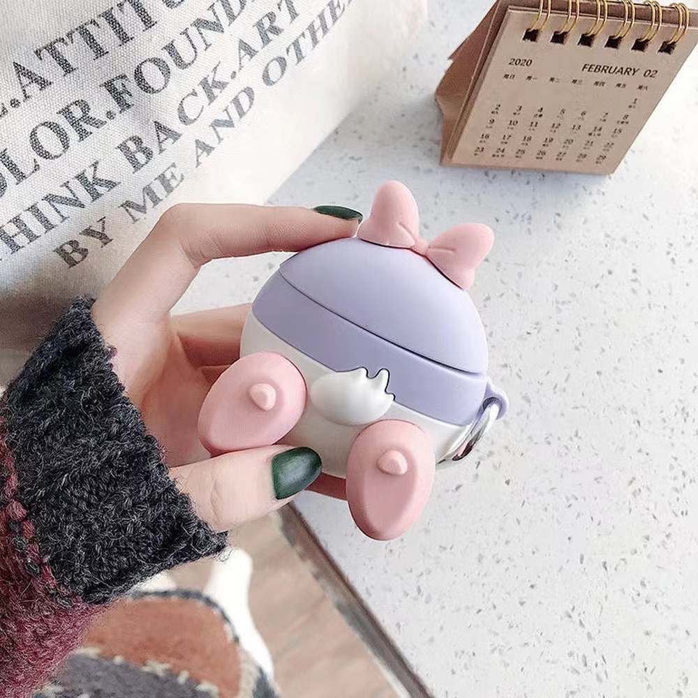 Vỏ Bảo Vệ Hộp Sạc Tai Nghe Airpods Pro 4 / Pro / Batman Số 1 Họa Tiết Hoạt Hình Siêu Dễ Thương