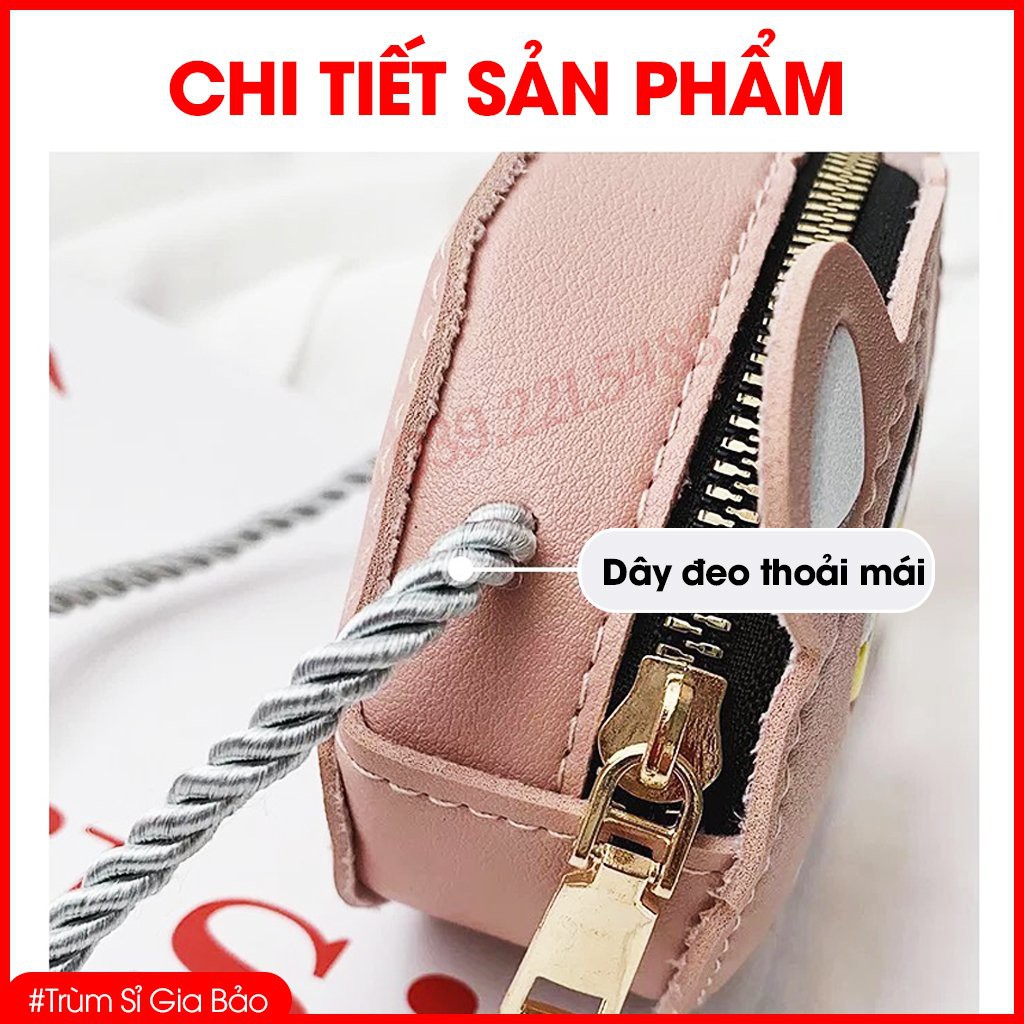 Túi đeo chéo cho bé , túi mini cho bé đi chơi - du lịch hoạ tiết hoạt hình ngộ nghĩnh , đáng yêu.