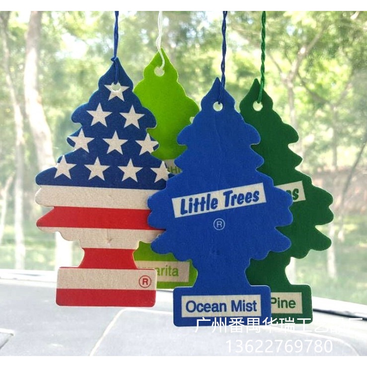 [Giá Nhà Máy] Mặt Dây Chuyền Nước Hoa Ô Tô Cây Nhỏ Kiểu Mỹ Làm Mát Không Khí Quà Tặng Khuyến Mãi Tùy Chỉnh