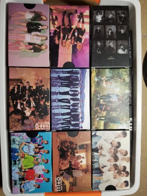 Lomo hộp 30 tấm BLACKPINK, EXO, WANNA ONE, BTS, GOT7, TWICE, TFBOYS, NCT, RED VELVET, TXT, BIGBANG, SEVENTEEN, Sơn Tùng