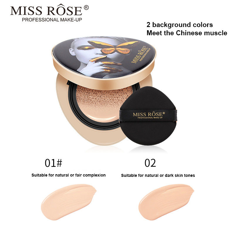 (Hàng Mới Về) Kem Bb Miss Rose Che Khuyết Điểm Kiểm Soát Dầu Cho Nữ