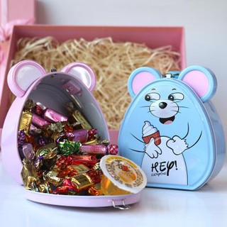 Két sắt mini tiết kiệm hình con Chuột