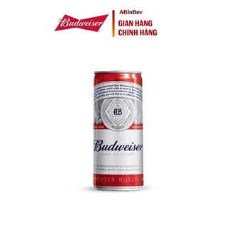 Bia Budweiser lon 330ml
