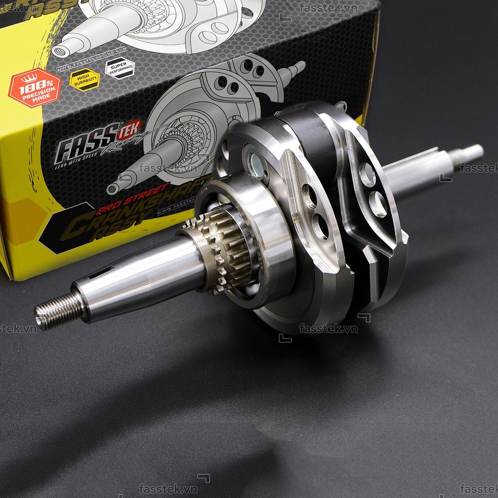 Dên đôn Fasstek Racing +5 +8 MM tay 103L 111L 117L cho Exciter 150