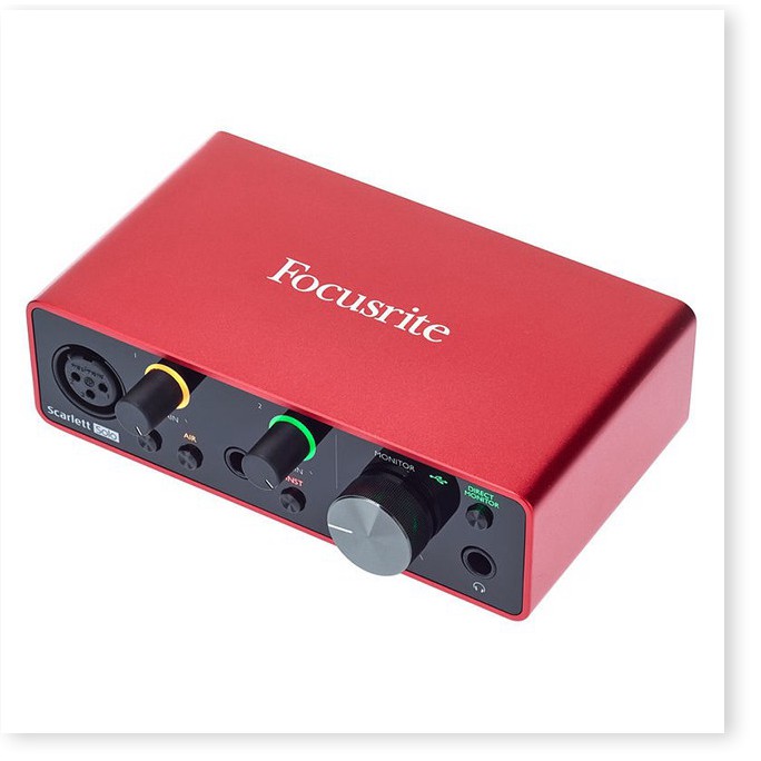 [CHÍNH HÃNG] Sound card Focusrite Scarlett Solo gen 3 thu âm chuyên nghiệp idol cc talk bigo livestream bán hàng onl