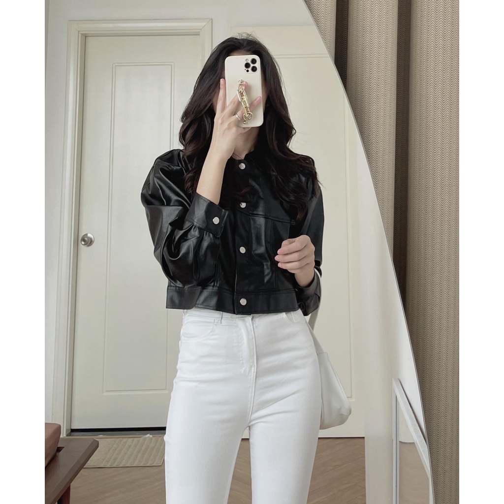 (ảnh thật) Quần jeans thô ống loe 2441