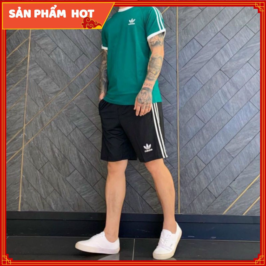 Đồ Bộ Thể Thao Nam Chất Thun Lạnh Co Giãn Tốt