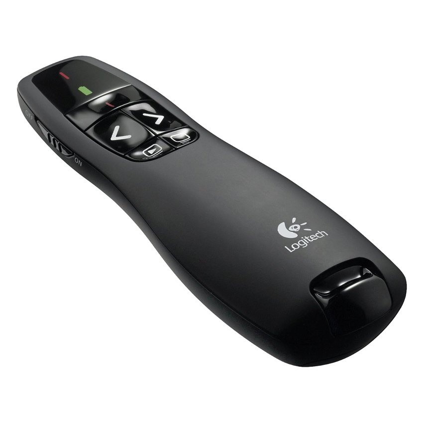 Bút thuyết trình Logitech Wireless Presenter R400 (Đen)