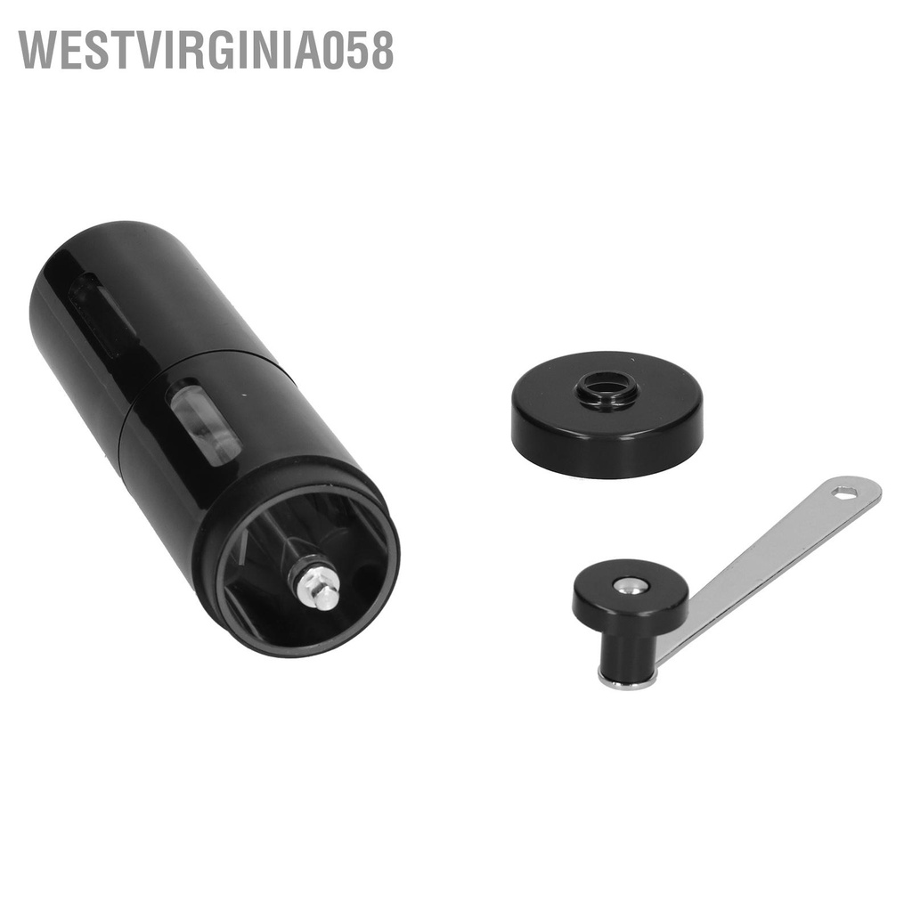 Westvirginia058 Máy xay pha cà phê tay quay mini gốm cầm hạt tiêu