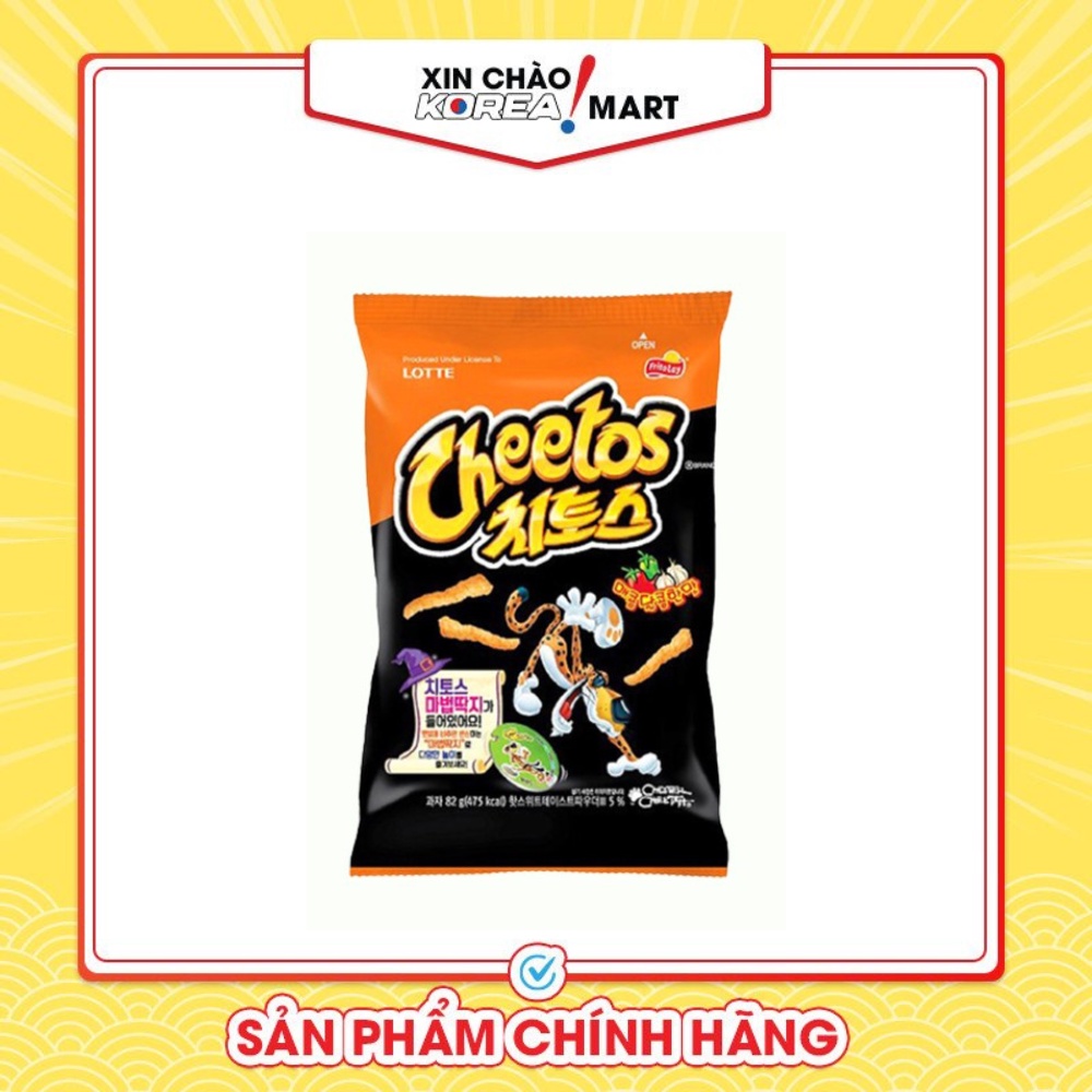 Snack cheetos vị cay Hàn Quốc 82g  Xin Chào Korea Mart