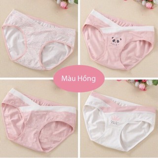 [ TÚI ZIP 4 ] QUẦN LÓT BÀ BẦU CẠP CHÉO CAO CẤP