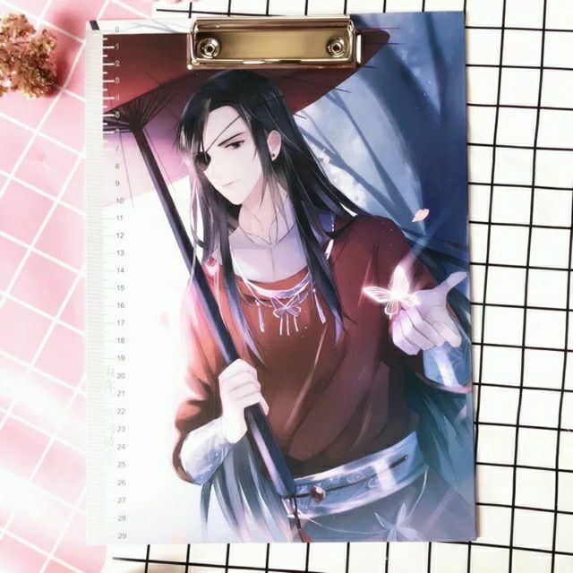 Kẹp giấy vẽ a4 Ma Đạo Tổ Sư, Thiên Quan Tứ Phúc, Thủ lĩnh thẻ bài