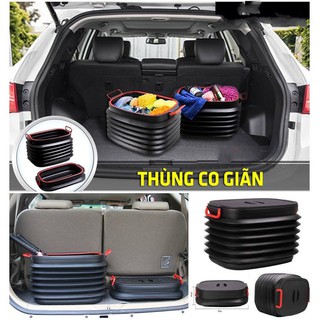 Thùng đựng đồ co dãn siêu tiện ích trên ô tô