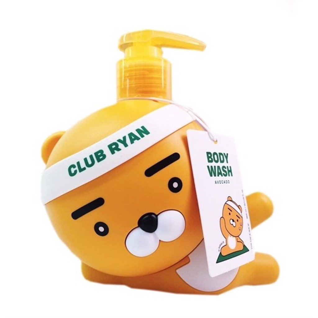 Gel Tắm Ryan AVOCADO BODY WASH 375ml