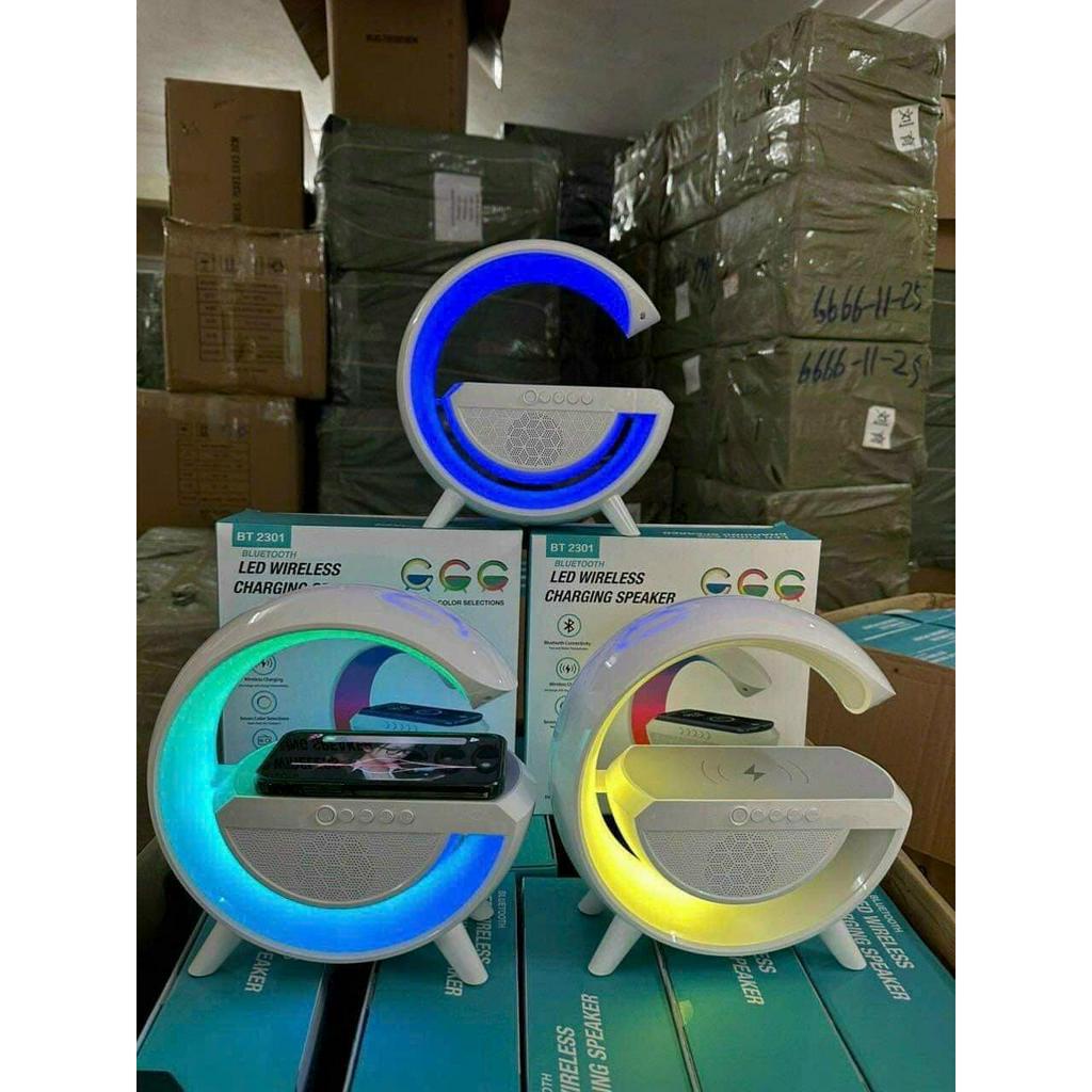 Loa Bluetooth, loa nghe nhạc có vị trí Sạc Ko Dây cho điện thoại BT 2301