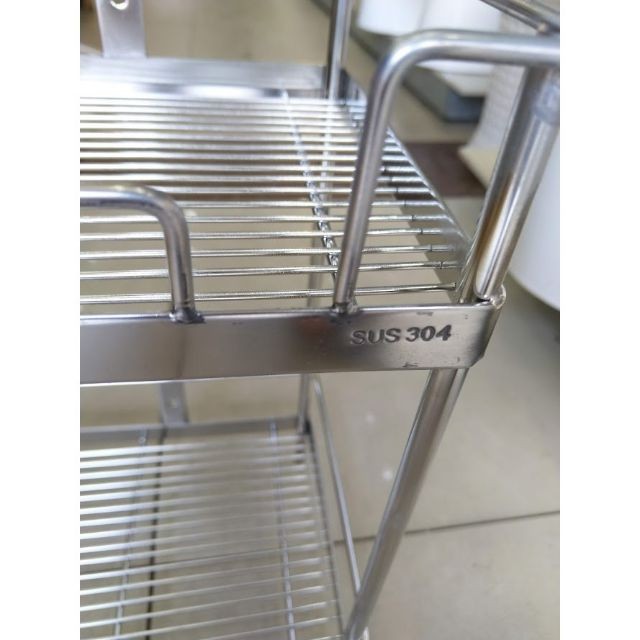 Kệ inox để gia vị, kệ inox cao cấp [ BẢO HÀNH TRỌN ĐỜI]