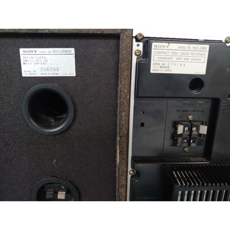 Dàn mini Sony J3MD bãi Nhật nguyên bản hoạt động tốt