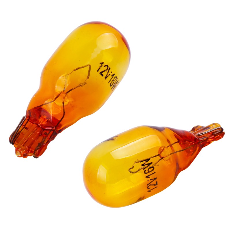 Set 2 Đèn Kevanly Led T15 W16W 12v 16w Ánh Sáng Vàng Tự Nhiên Dành Cho Ô Tô