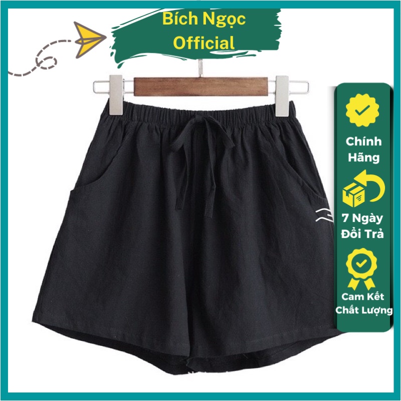 Quần short nữ, quần sooc đùi đũi nơ thời trang siêu hot