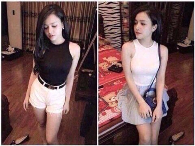 Áo ba lỗ ngược body phong cách gợi cảm, cá  tính 013