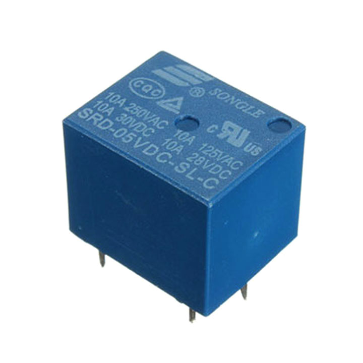Relay 5V 10A 5 Chân SRD-05VDC-SL-C - NTHN