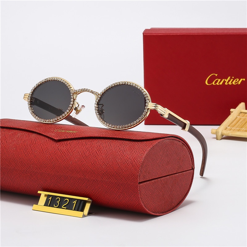 Hộp Đựng Kính Mát Phân Cực Hiệu Cartier Cho Nam Và Nữ