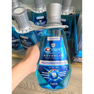Nước súc miệng trắng răng CREST 3D WHITE BRILLIANCE ADVANCED WHITENING EXPERIENCE