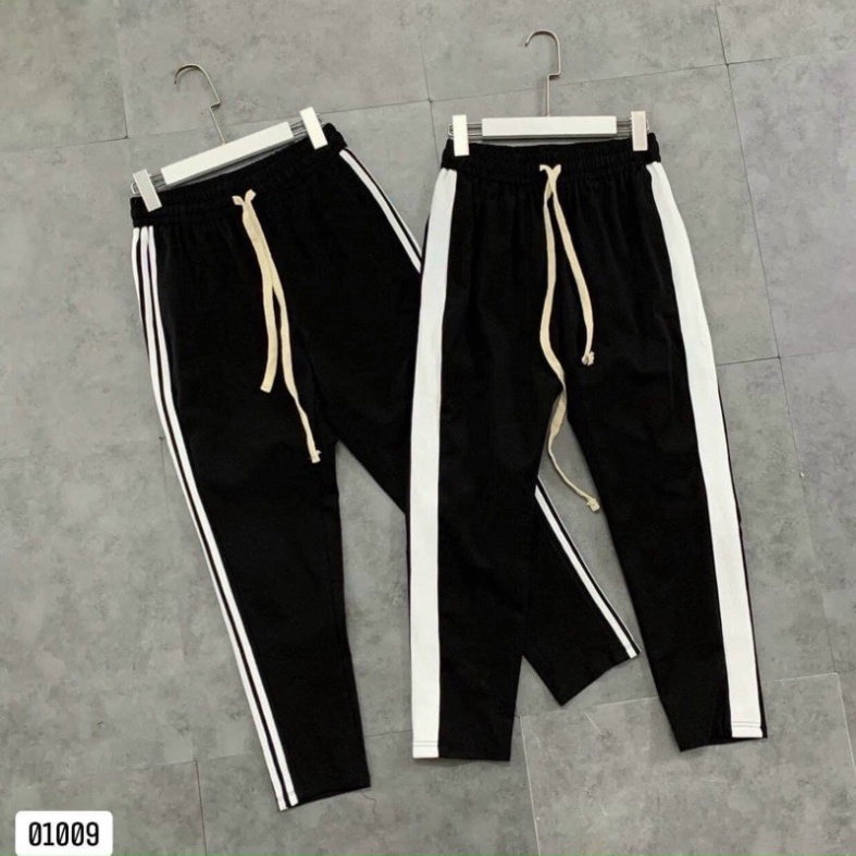 [ FREE SHIP ] Quần dài thể thao nam.sale❤️.Quần thể thao phối line 3 viền,1 sọc cá tính chất liệu thể thao