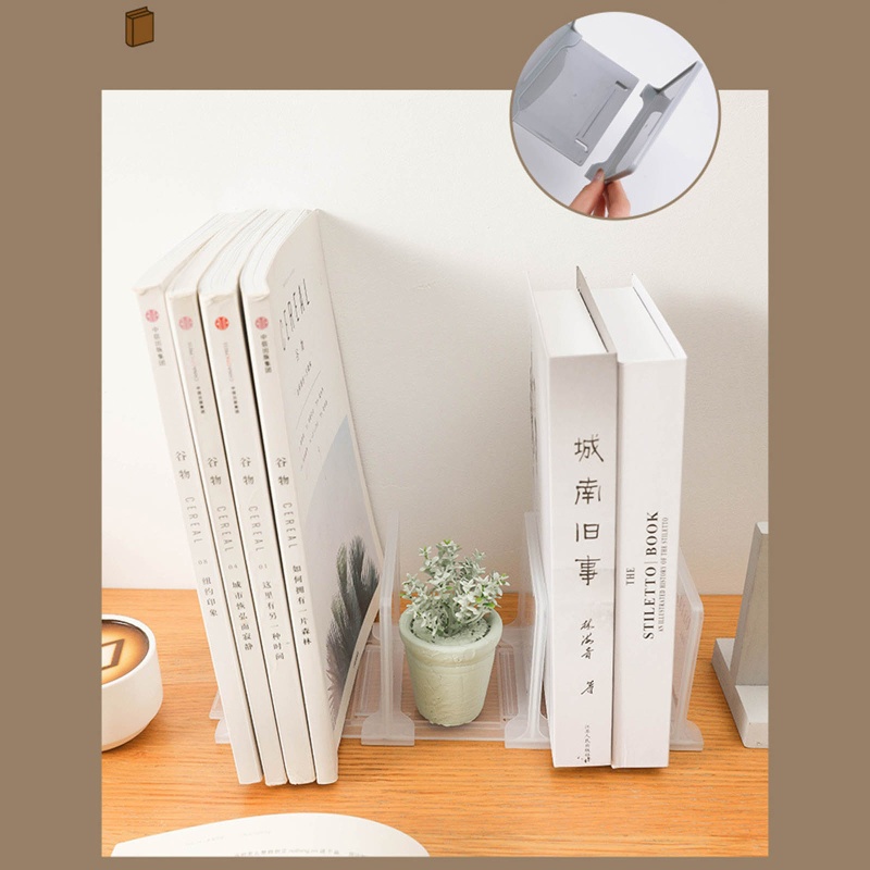 Giá Đỡ Chặn Sách Để Bàn Chuyên Dụng Cho Nhà Ở/Văn Phòng
