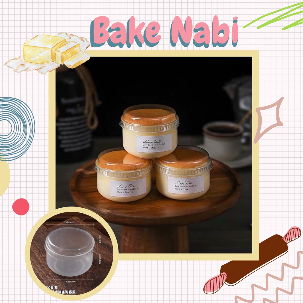 CỐC PUDDING, SỮA CHUA, BÁNH FLAN - set 50 cáiv