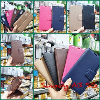 Bảo da Samsung A13 5G dẻo kiểu ví cài nhiều ngăn tiện dụng
