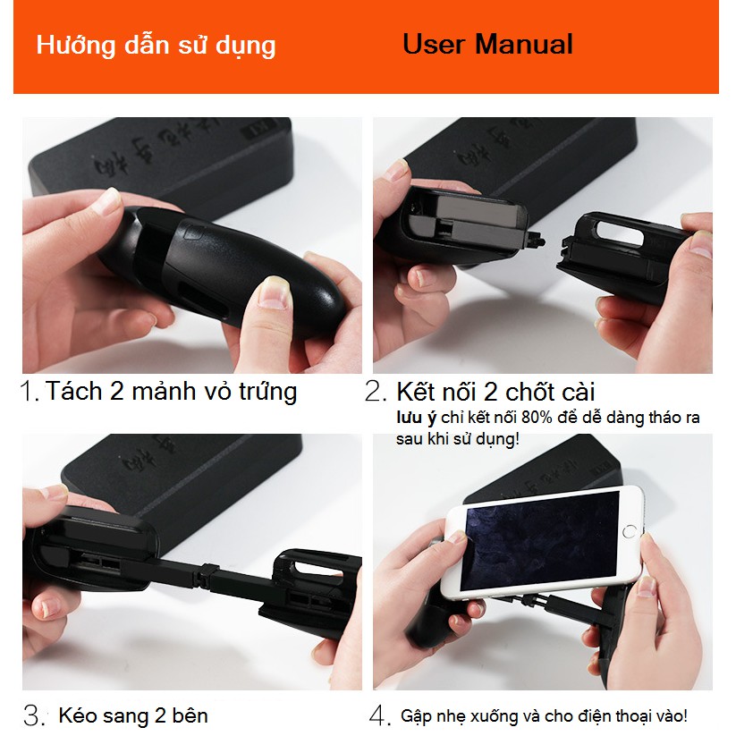 🎮🎮Tay Cầm Mobile Handle Egg Tranfomer | BigBuy360 - bigbuy360.vn