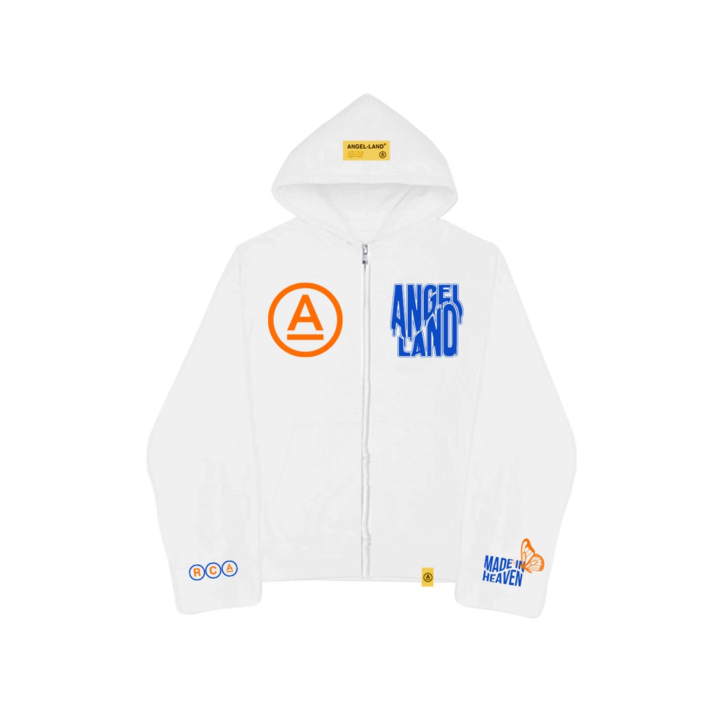Áo khoác Angel-Land Flying zip-white chính hãng | BigBuy360 - bigbuy360.vn