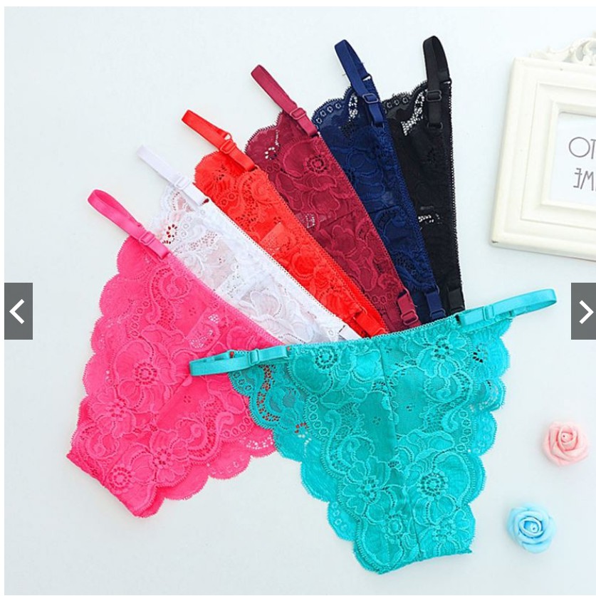 Quần lót nữ ren dây hông 8813