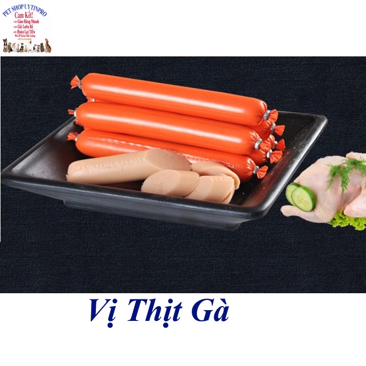 1 CÂY XÚC XÍCH DINH DƯỠNG CHO CHÓ MÈO - Pet shop Uytinpro