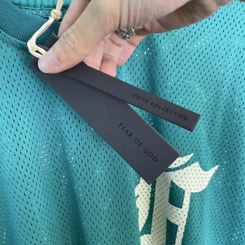 ⚡️[BEST QUALITY] - Áo Fear of God Fifth Collection All-Star Jersey Mesh Tee, Áo mesh tee FOG