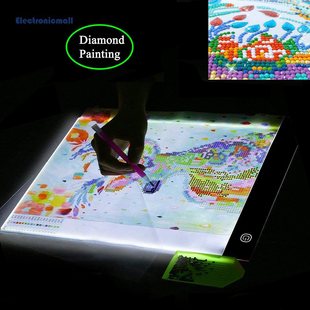 Bảng Vẽ Đèn Led Điện Tử Cỡ A4 A3 Usb Siêu Mỏng Chống Mệt Mỏi