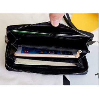 Ví dài 2 mắt vàng