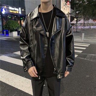 Áo Da Biker Jacket Black Nam Nữ