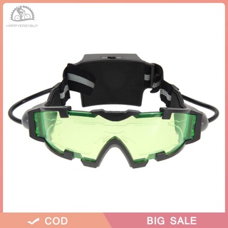 Kính bảo hộ tầm nhìn xuyên đêm tích hợp đèn LED tiện dụng