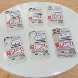 Ốp lưng iPhone chống shock hình Fragile