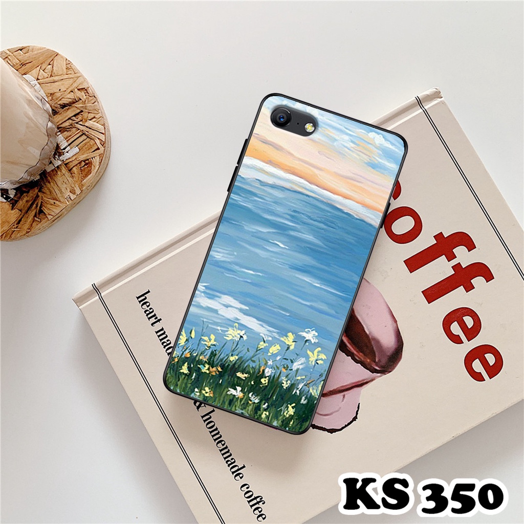 Ốp lưng Oppo A39 - Oppo A57 - Oppo F3 Lite - Ốp in hình Cánh đồng hoa - Chất liệu TPU siêu bền