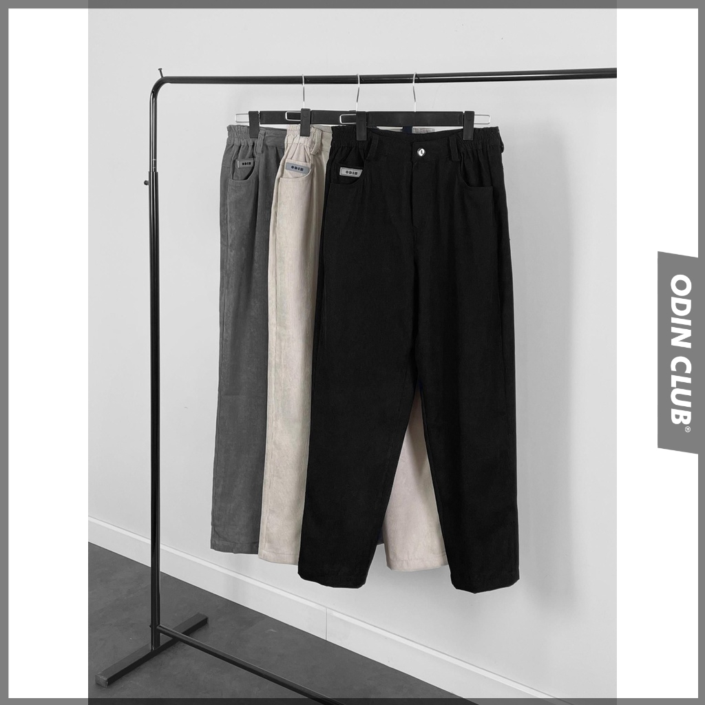 Quần Dài Corduroy ODin Pants, Quần nhung tăm ống suông, Local Brand ODIN CLUB