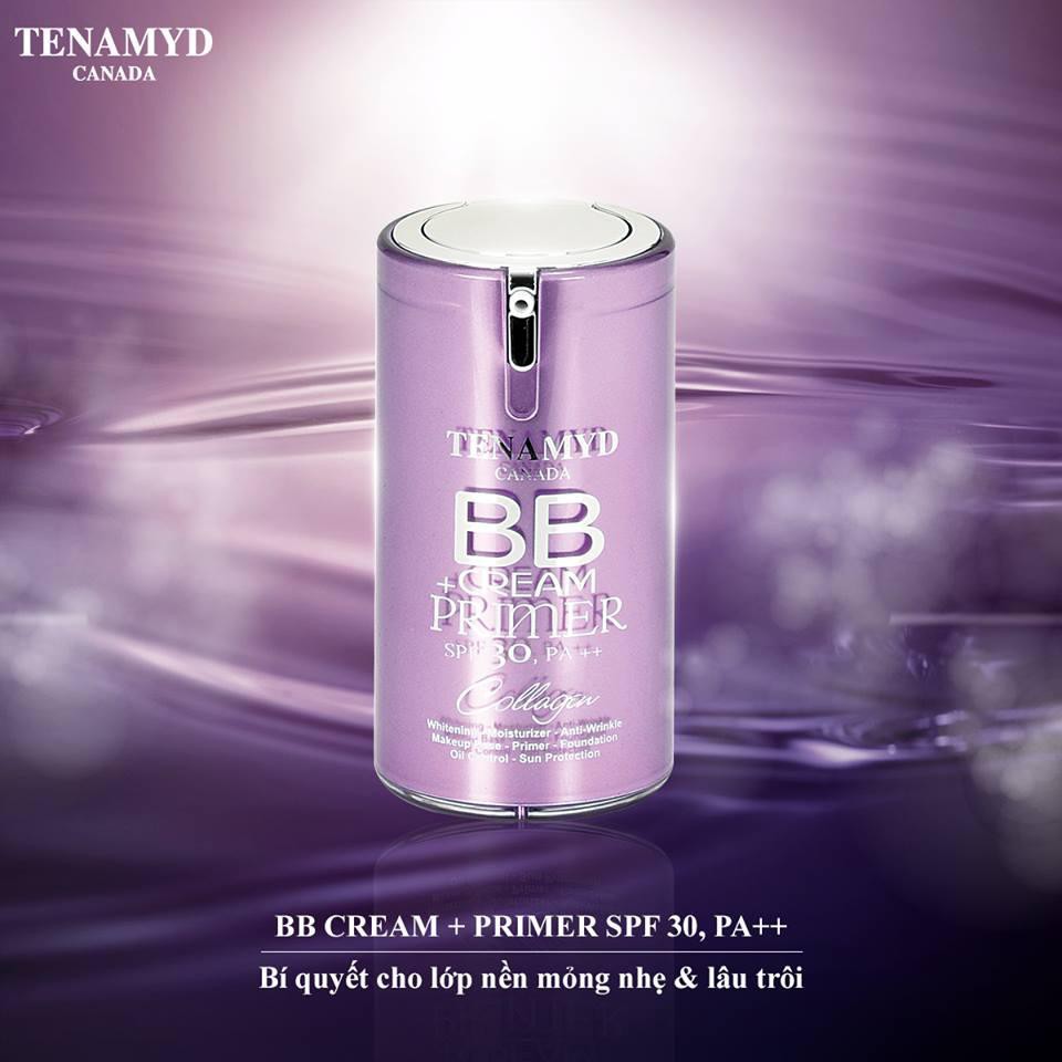 Kem trang điểm BB Cream + Primer Tenamyd SPF30/ PA+++