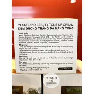 Kem Dưỡng Trắng Da MỸ HẠNH -20g