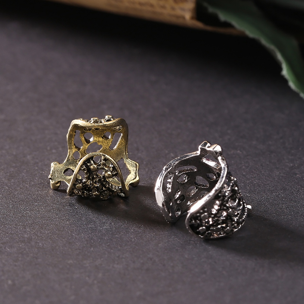 Khuyên vành tai dạng kẹp phong cách thời trang cổ điển cho nữ